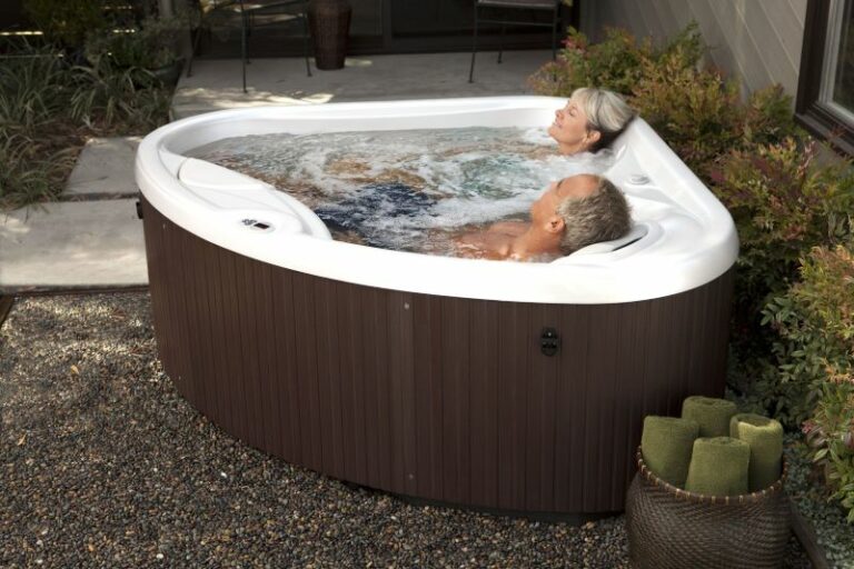 small hot tubs - Soak in a Hot Tub to reduce your stress